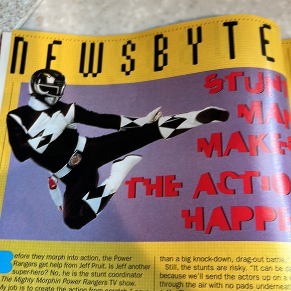 Power rangers vintage magazine - Picture 4 of 7